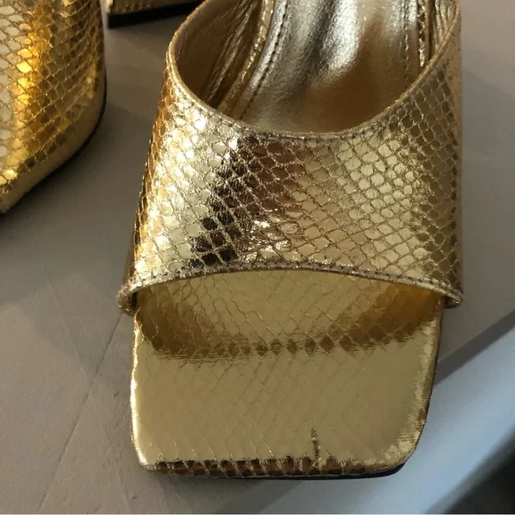 Gold Mules by EGO - Picture 6 of 10